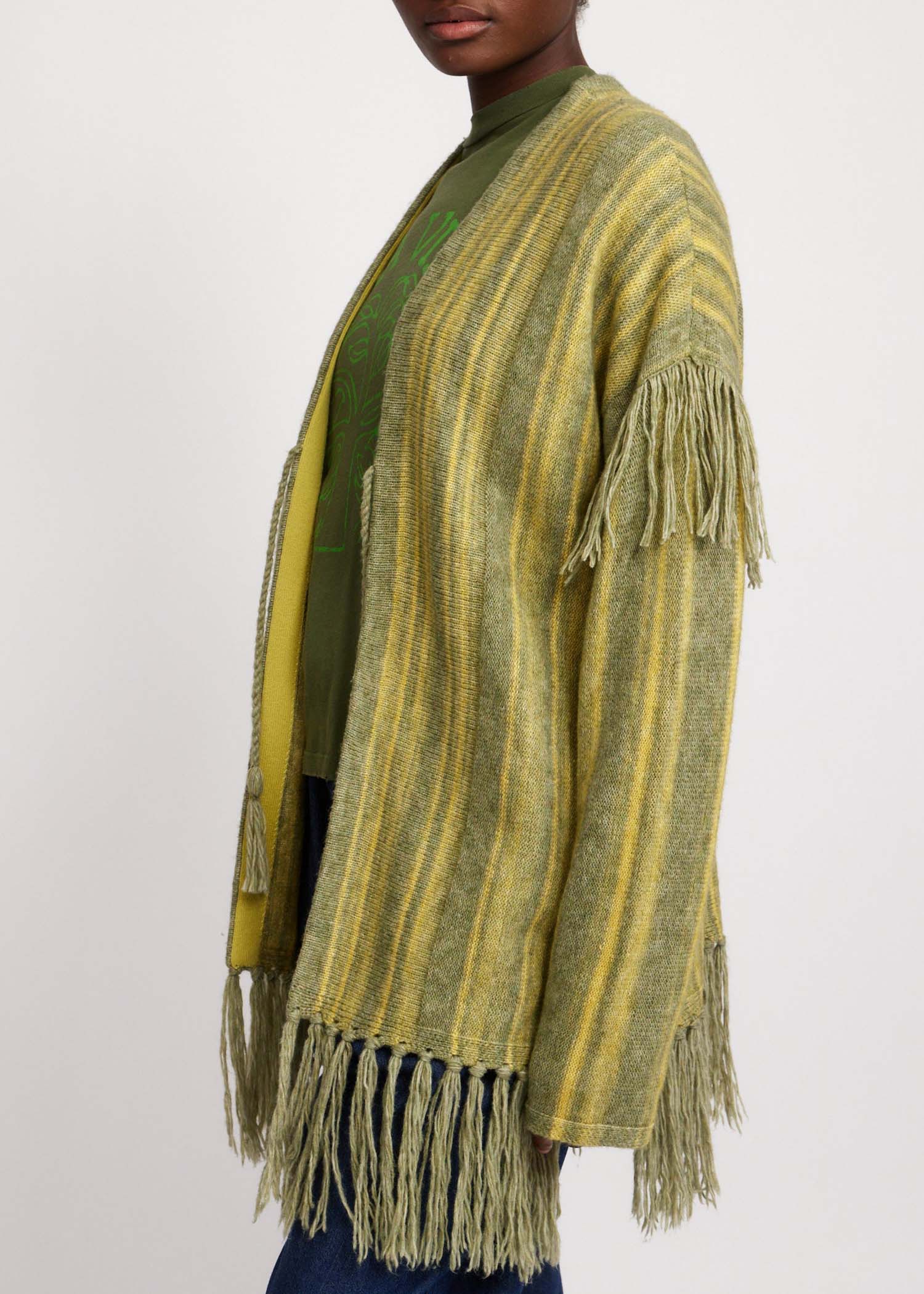 raquel-allegra-stripe-cardigan | Sweater | Raquel Allegra