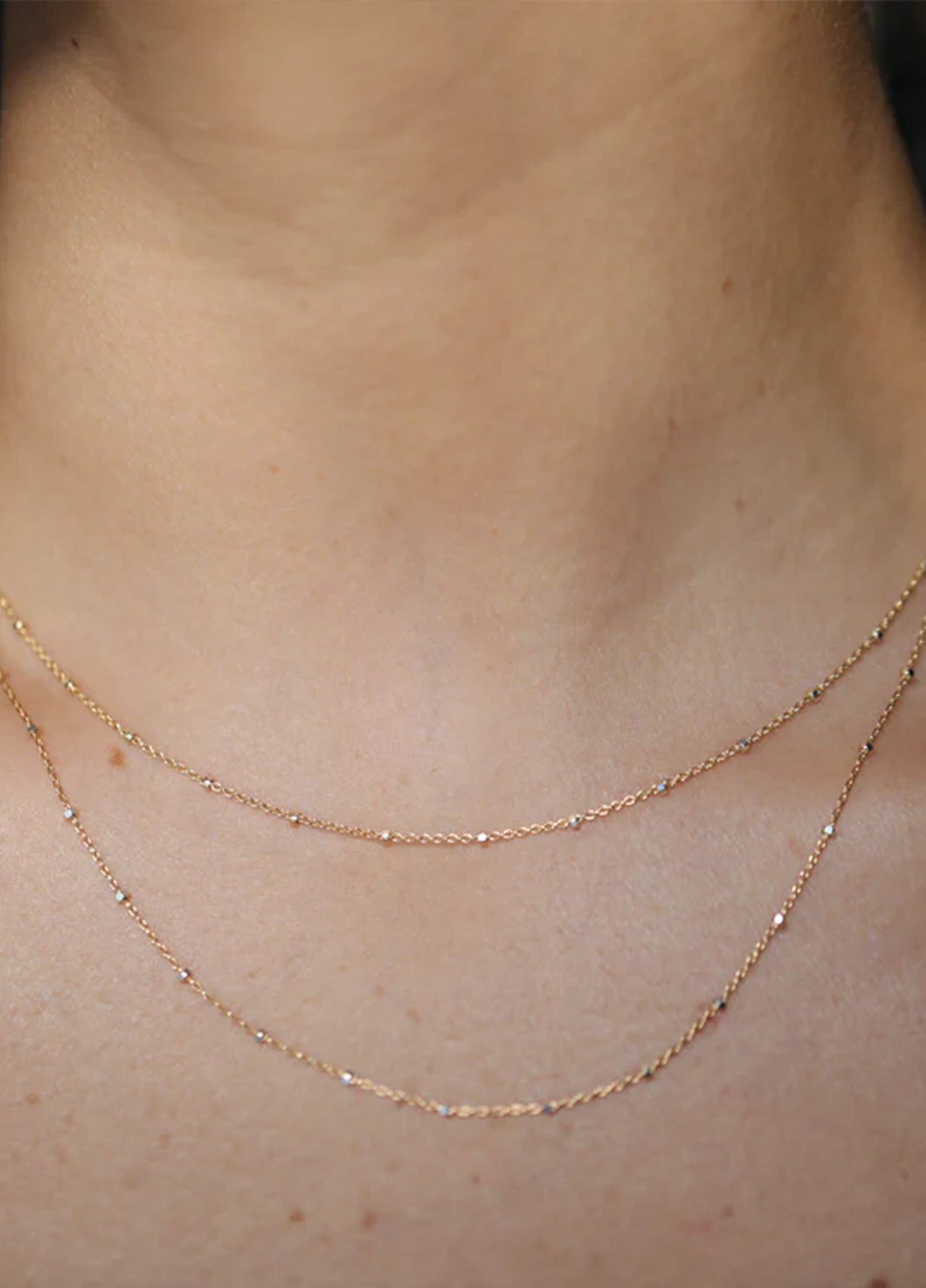 Mara-Scalise-dot-chain-choker-14k-gold-filled |jewelry | mara scalise